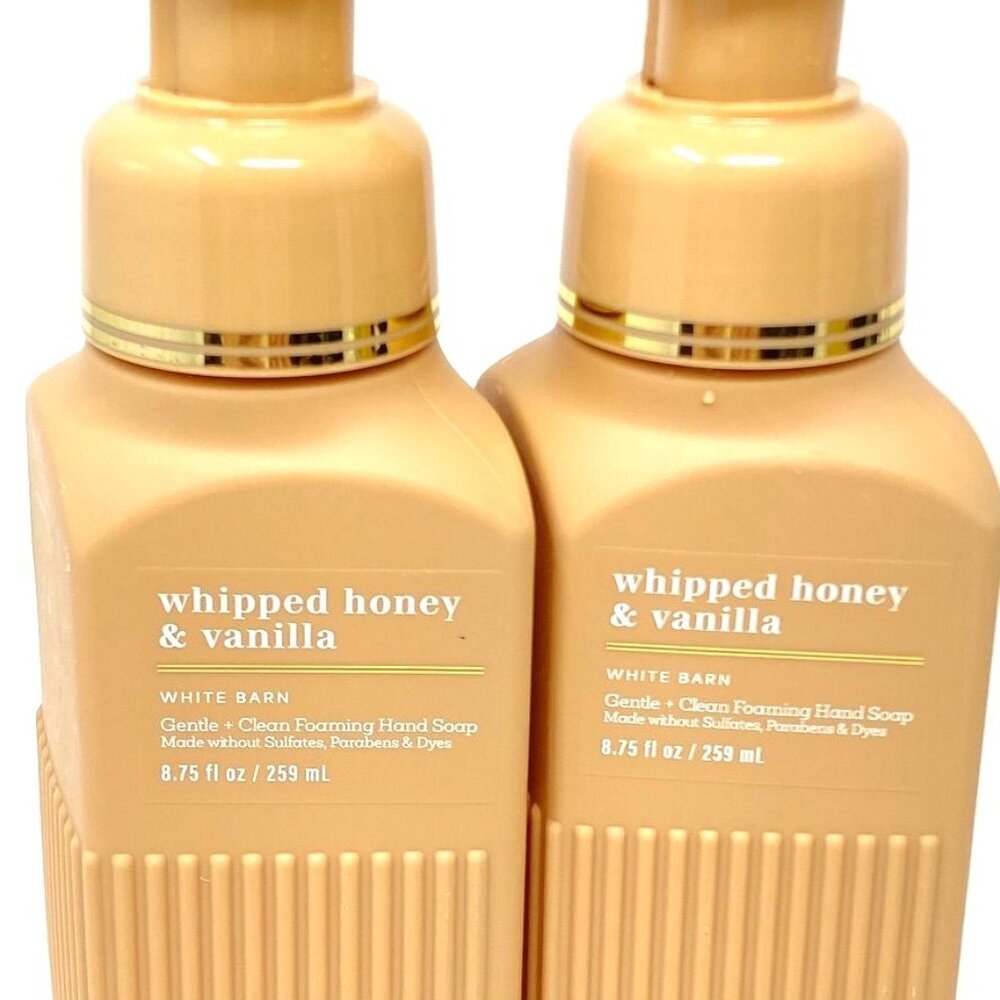 Bath & Body Works Whipped Honey & Vanilla Foaming Hand Soap 2 Pack - Picture 2 of 5